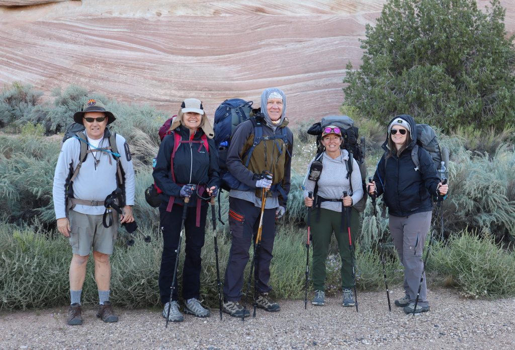 Group photo of hikers