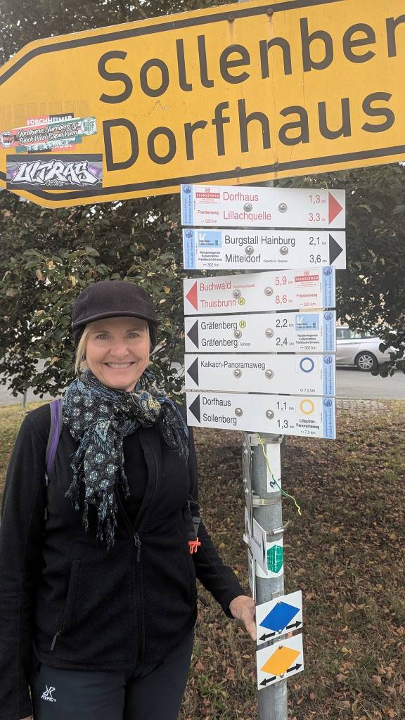 Walking directions for the hike were easy to find.