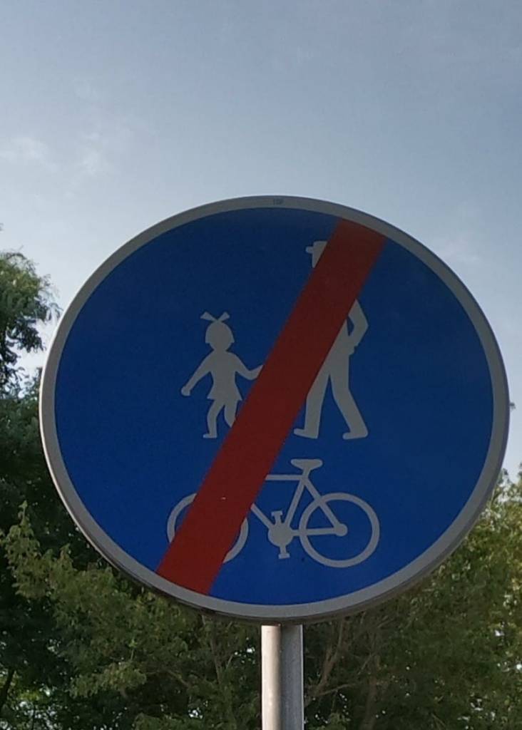 road sign