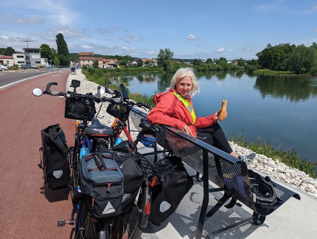 Baguettes by the river