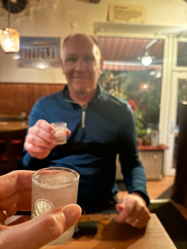 Ouzo shot