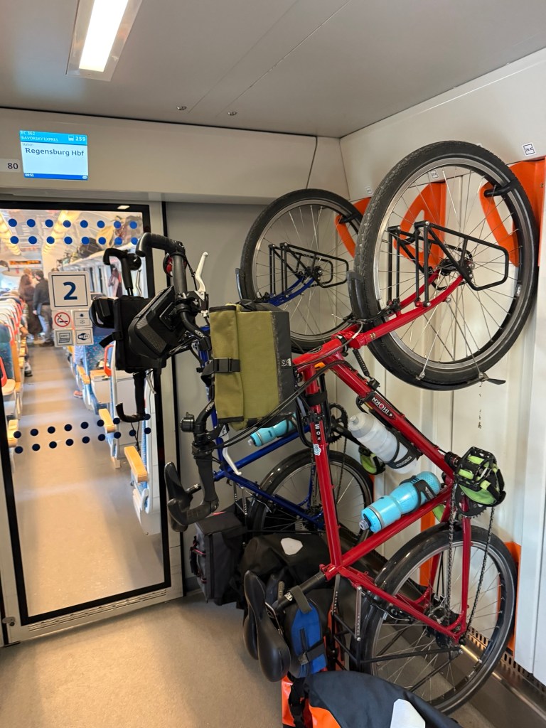 bikes on train