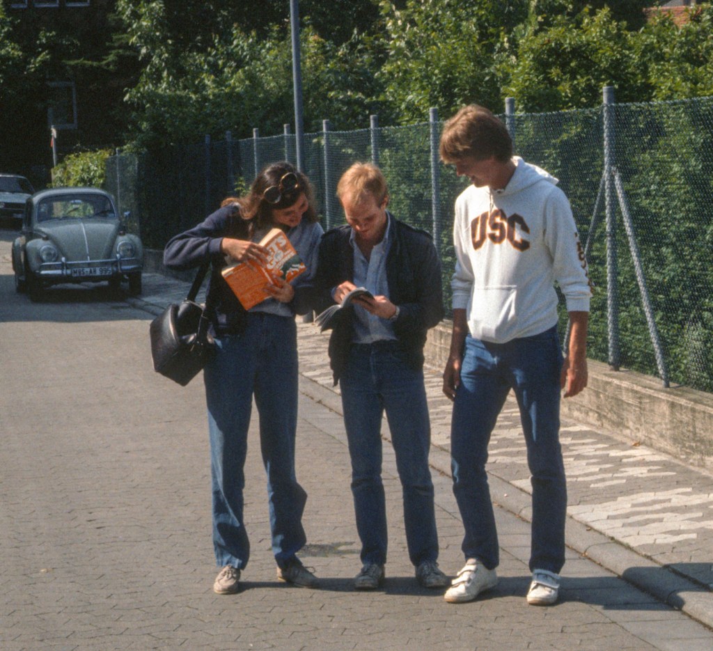 Using Let's Go Europe as a guide