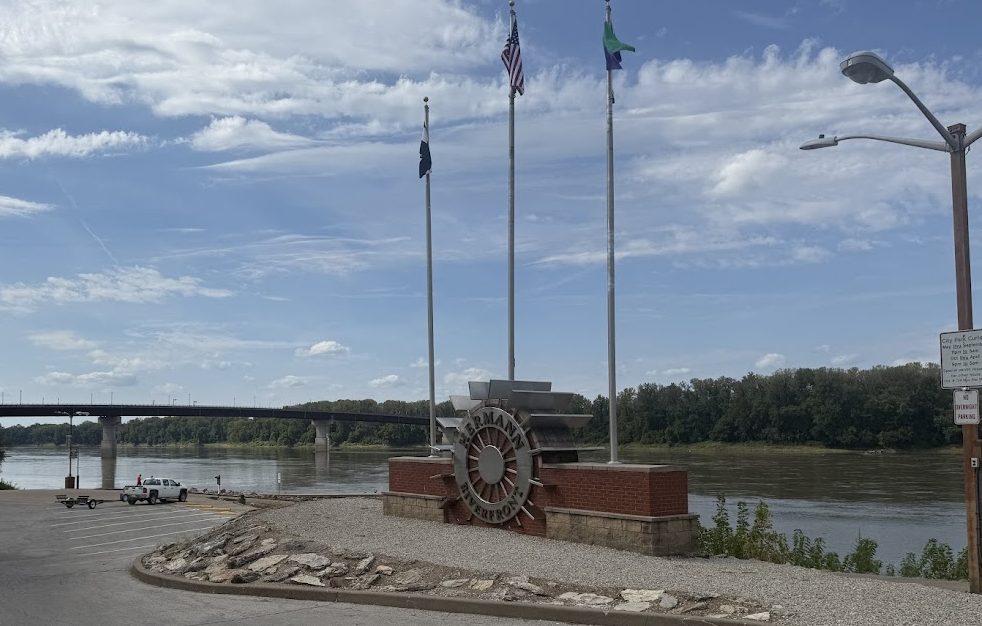 Hermann's bridge over the Missouri River is key to connecting the town to the Katy Trail.